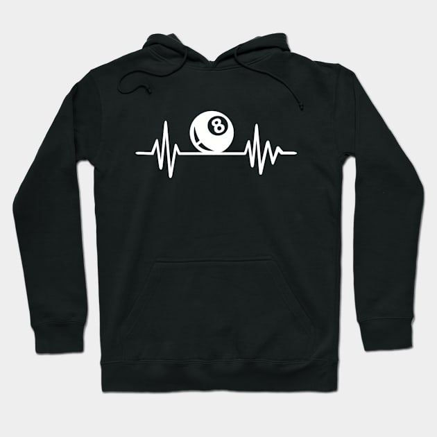 Billiards frequency Hoodie by Designzz